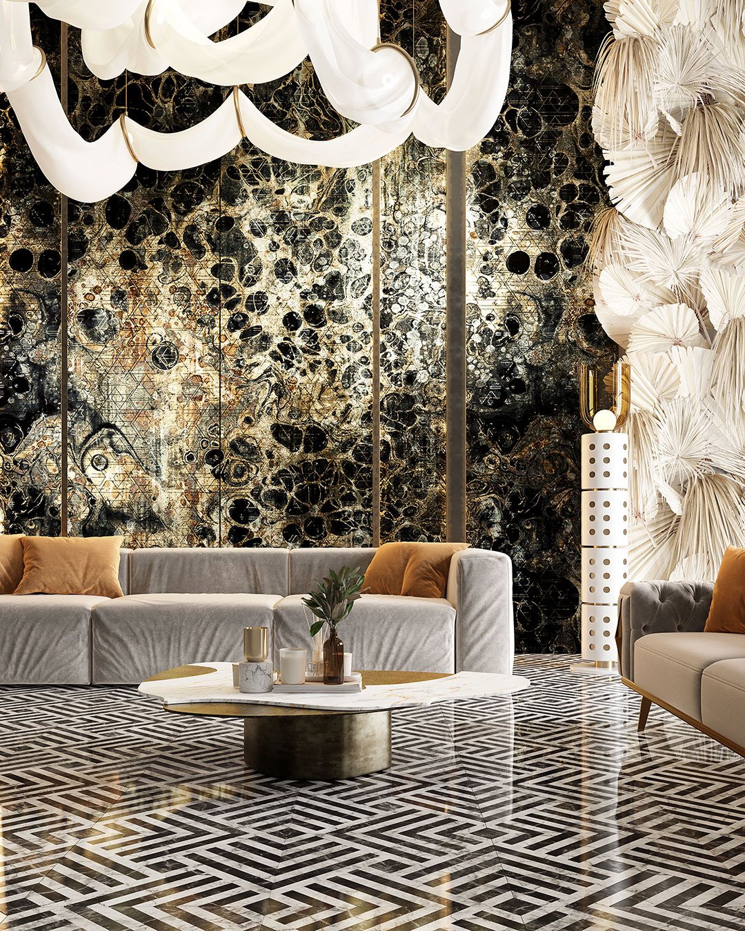 FLUIDITY in an interior